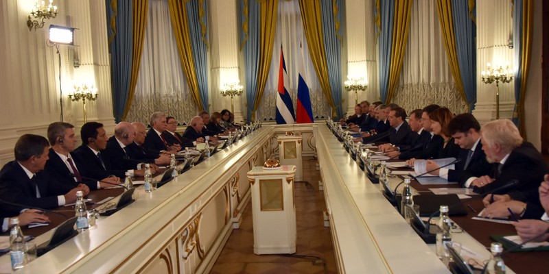 Visita de Trabajo de Díaz-Canel a Moscú, Rusia