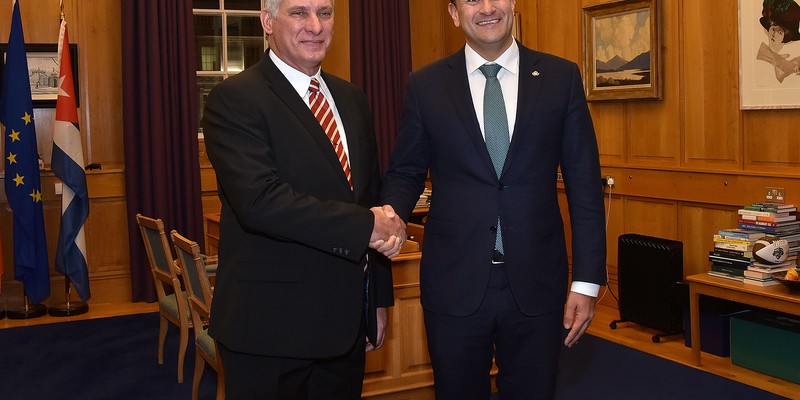 Visita Díaz-Canel a Irlanda