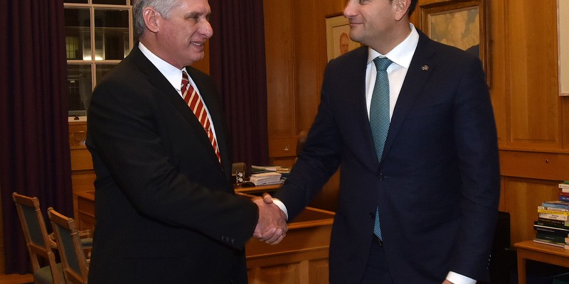 Visita Díaz-Canel a Irlanda