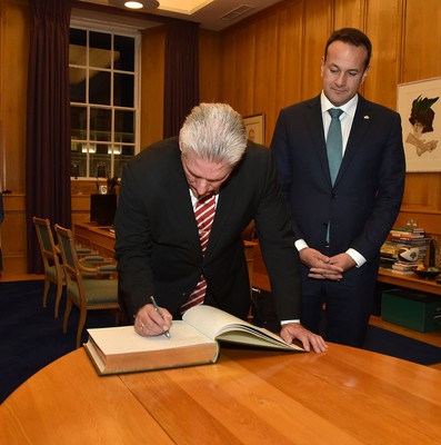 Visita Díaz-Canel a Irlanda