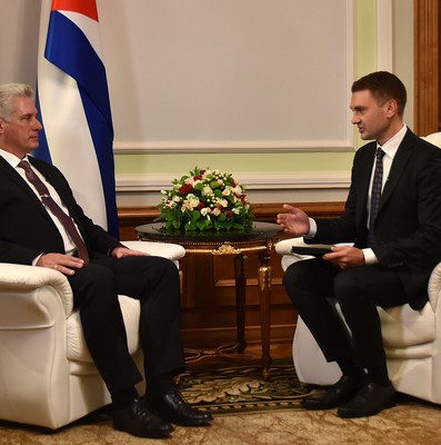 El presidente de la República de Cuba Miguel Díaz-Canel Bermúdez realiza visita oficial a Belarús