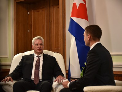 El presidente de la República de Cuba Miguel Díaz-Canel Bermúdez realiza visita oficial a Belarús