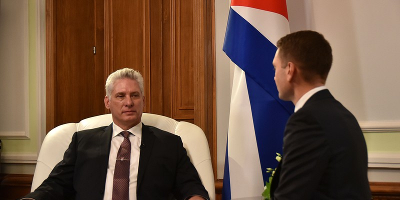 El presidente de la República de Cuba Miguel Díaz-Canel Bermúdez realiza visita oficial a Belarús