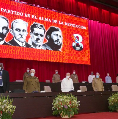 8vo. Congreso del Partido Comunista de Cuba, Primera Jornada.  Fotos: Estudios Revolución