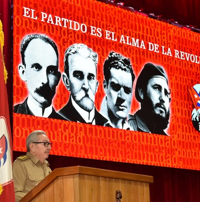 8vo. Congreso del Partido Comunista de Cuba, Primera Jornada.  Fotos: Estudios Revolución