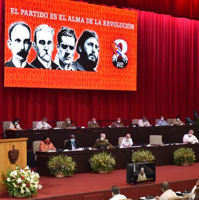 8vo. Congreso del Partido Comunista de Cuba, Primera Jornada.  Fotos: Estudios Revolución