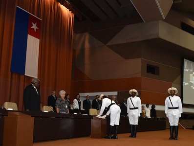 Segunda Sesión Extraordinaria de la IX Legislatura de la Asamblea Nacional del Poder Popular, con motivo de la proclamación de la Constitución de la República