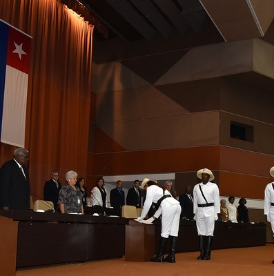 Segunda Sesión Extraordinaria de la IX Legislatura de la Asamblea Nacional del Poder Popular, con motivo de la proclamación de la Constitución de la República