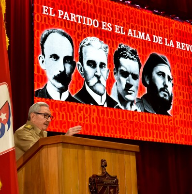 8vo. Congreso del Partido Comunista de Cuba, Primera Jornada.  Fotos: Estudios Revolución