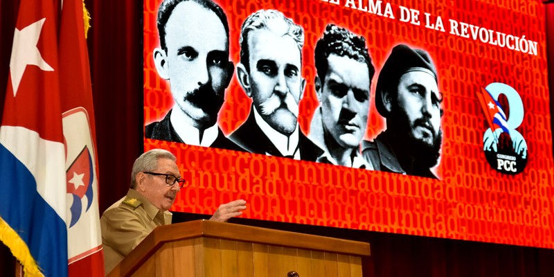 8vo. Congreso del Partido Comunista de Cuba, Primera Jornada.  Fotos: Estudios Revolución