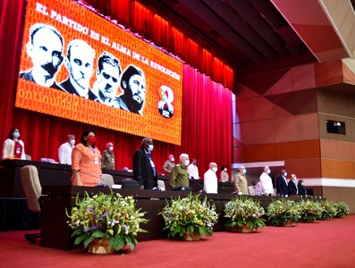 8vo. Congreso del Partido Comunista de Cuba, Primera Jornada.  Fotos: Estudios Revolución