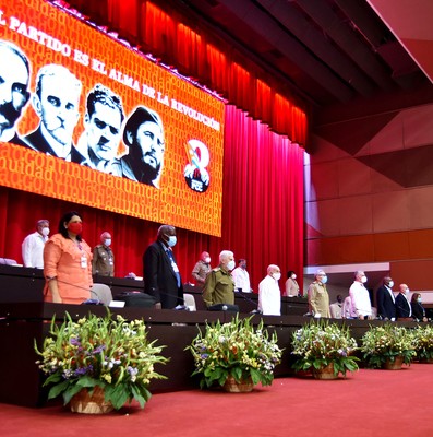 8vo. Congreso del Partido Comunista de Cuba, Primera Jornada.  Fotos: Estudios Revolución