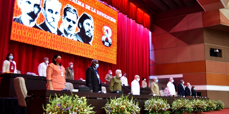 8vo. Congreso del Partido Comunista de Cuba, Primera Jornada.  Fotos: Estudios Revolución