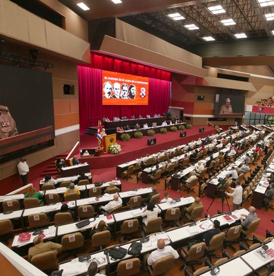8vo. Congreso del Partido Comunista de Cuba, Primera Jornada.  Fotos: Estudios Revolución