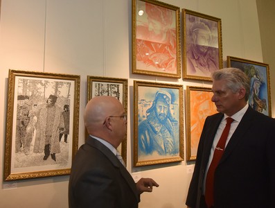 Visita de Trabajo de Díaz-Canel a Moscú, Rusia