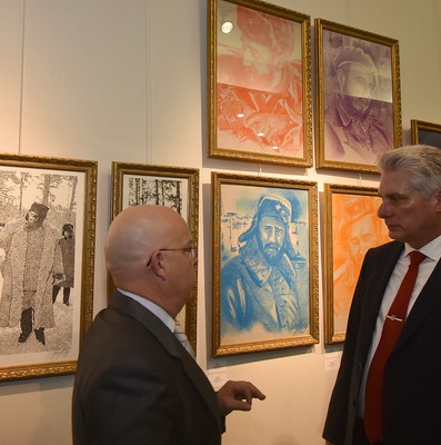 Visita de Trabajo de Díaz-Canel a Moscú, Rusia