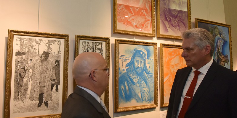 Visita de Trabajo de Díaz-Canel a Moscú, Rusia