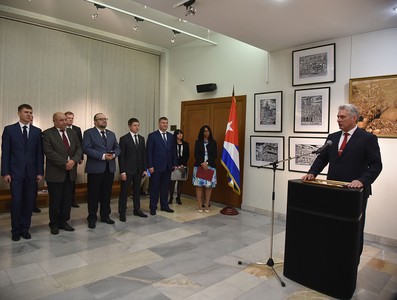 Visita de Trabajo de Díaz-Canel a Moscú, Rusia