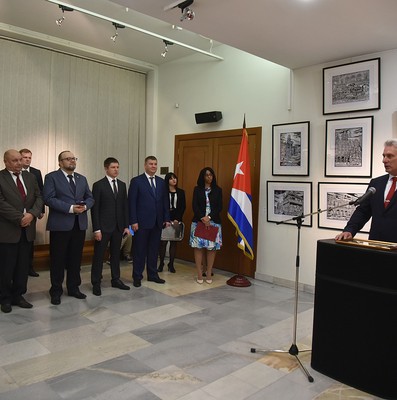 Visita de Trabajo de Díaz-Canel a Moscú, Rusia