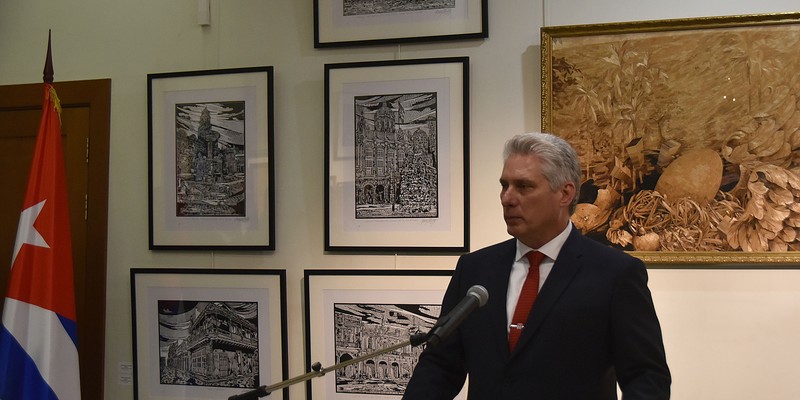 Visita de Trabajo de Díaz-Canel a Moscú, Rusia