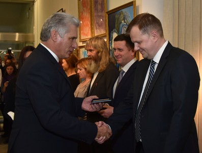 Visita de Trabajo de Díaz-Canel a Moscú, Rusia
