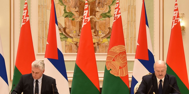 El presidente de la República de Cuba Miguel Díaz-Canel Bermúdez realiza visita oficial a Belarús