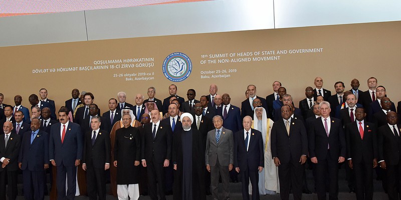 Miguel Díaz-Canel Bermúdez en Azerbaiyan para participar en XVIII Cumbre MNOAL