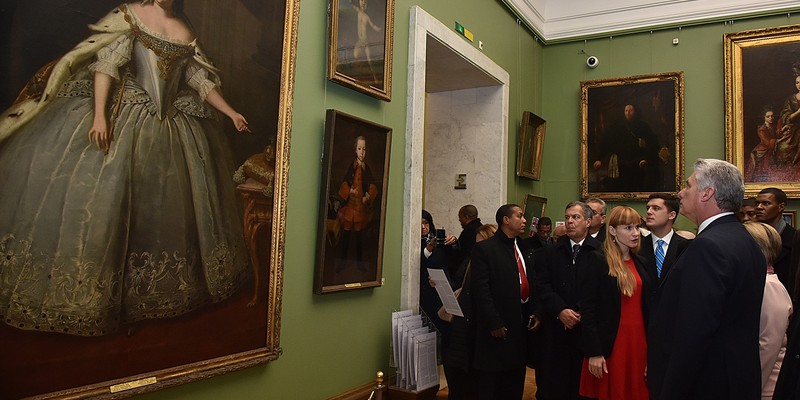 Visita de Trabajo de Díaz-Canel a Moscú, Rusia