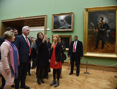 Visita de Trabajo de Díaz-Canel a Moscú, Rusia