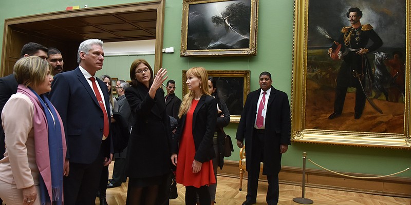 Visita de Trabajo de Díaz-Canel a Moscú, Rusia