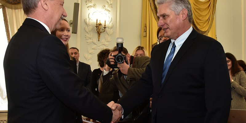 Visita de Trabajo de Díaz-Canel a San Petersburgo, Rusia