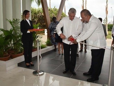 Inauguración del Hotel Internacional en Varadero
