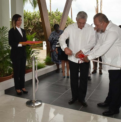 Inauguración del Hotel Internacional en Varadero