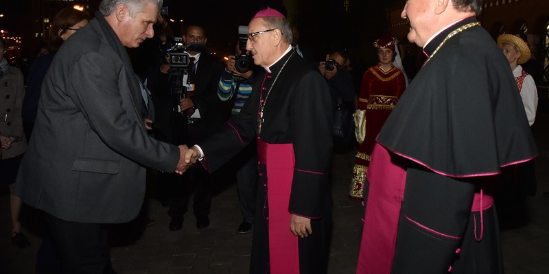 El presidente de la República de Cuba Miguel Díaz-Canel Bermúdez realiza visita oficial a Belarús