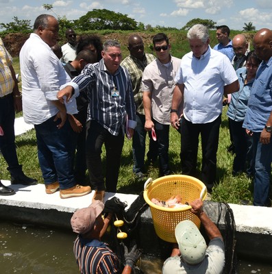 Visita Gubernamental a la provincia de Granma