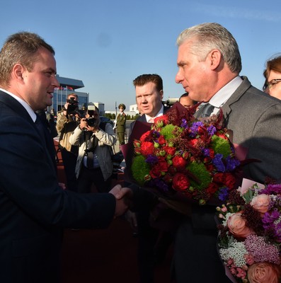 El presidente de la República de Cuba Miguel Díaz-Canel Bermúdez realiza visita oficial a Belarús