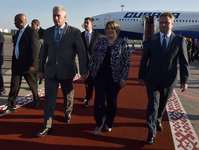El presidente de la República de Cuba Miguel Díaz-Canel Bermúdez realiza visita oficial a Belarús