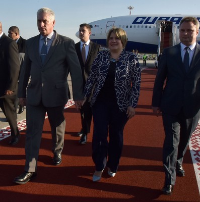 El presidente de la República de Cuba Miguel Díaz-Canel Bermúdez realiza visita oficial a Belarús