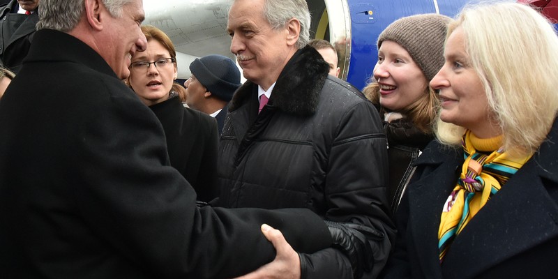 Visita de Trabajo de Díaz-Canel a San Petersburgo, Rusia