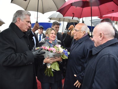 Visita de Trabajo de Díaz-Canel a San Petersburgo, Rusia