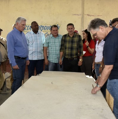 Visita del Consejo de Ministros encabezada por Díaz-Canel a Ciego de Avila