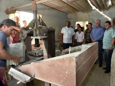 Visita del Consejo de Ministros encabezada por Díaz-Canel a Ciego de Avila