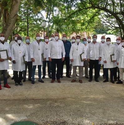 Encuentro del Presidente de la República de Cuba con los miembros de la 