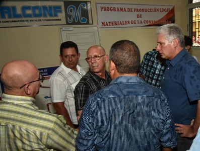 Segunda visita gubernamental a Villa Clara