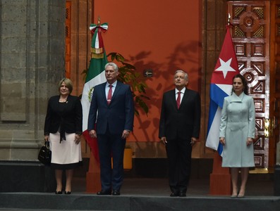 Visita oficial del Presidente de la República de Cuba a México