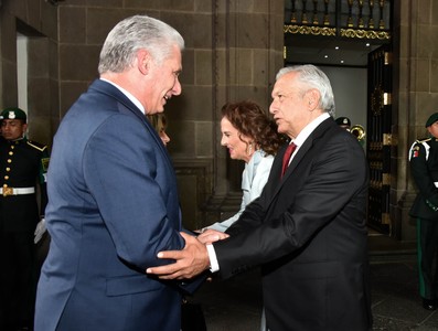 Visita oficial del Presidente de la República de Cuba a México