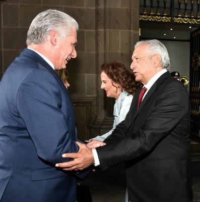 Visita oficial del Presidente de la República de Cuba a México
