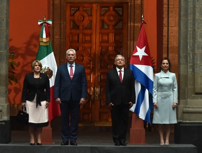 Visita oficial del Presidente de la República de Cuba a México