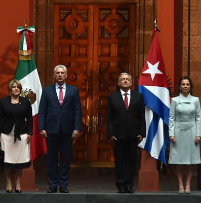 Visita oficial del Presidente de la República de Cuba a México
