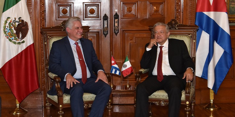 Visita oficial del Presidente de la República de Cuba a México